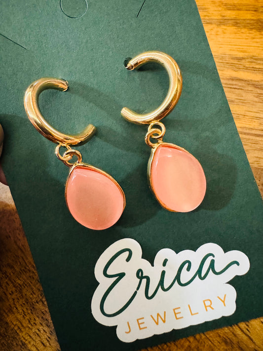 Teardrop Glimmer Earrings