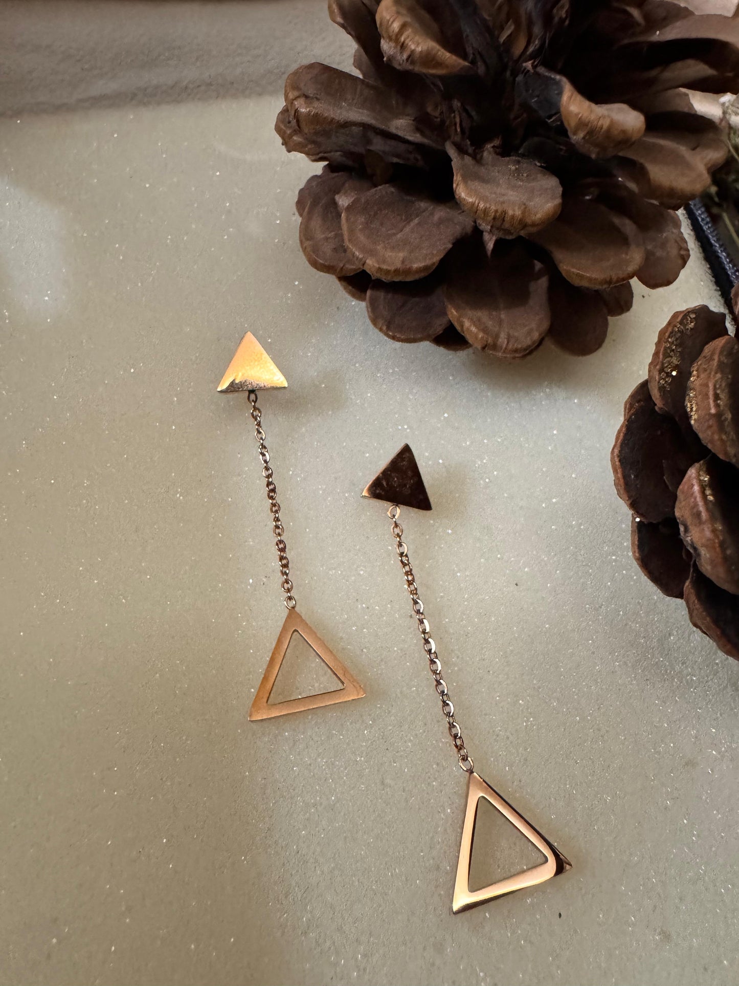 Two Triangles Mini Danglers