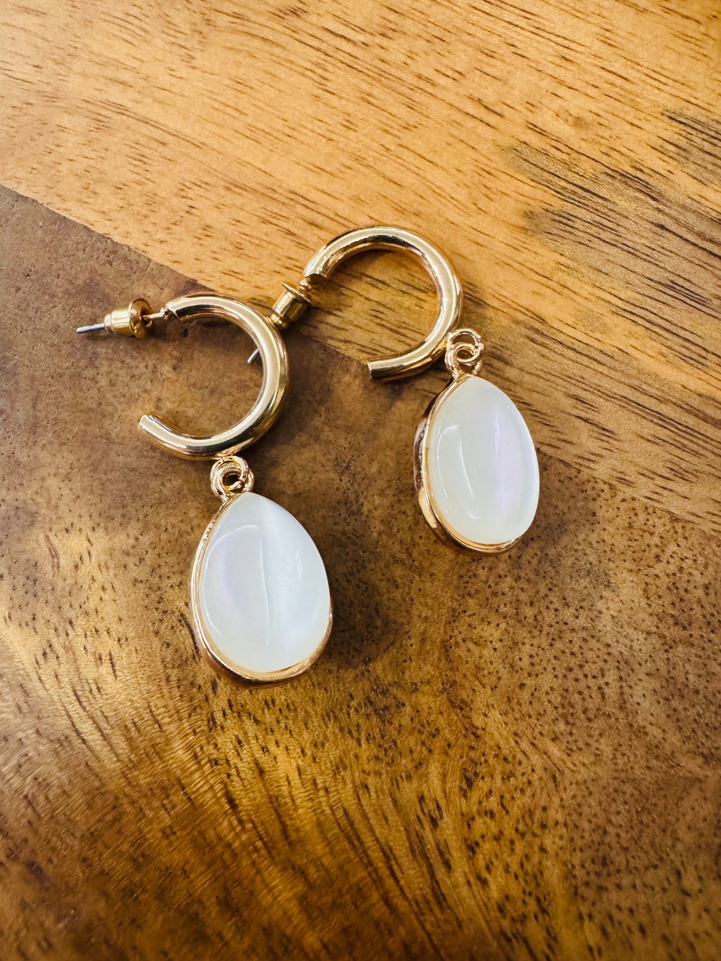 Teardrop Glimmer Earrings