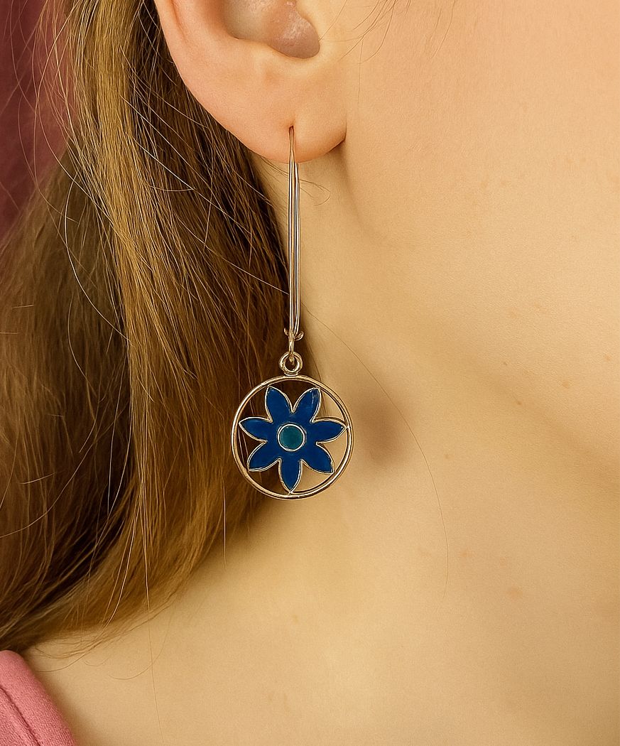 Imbali Antique Gold Danglers