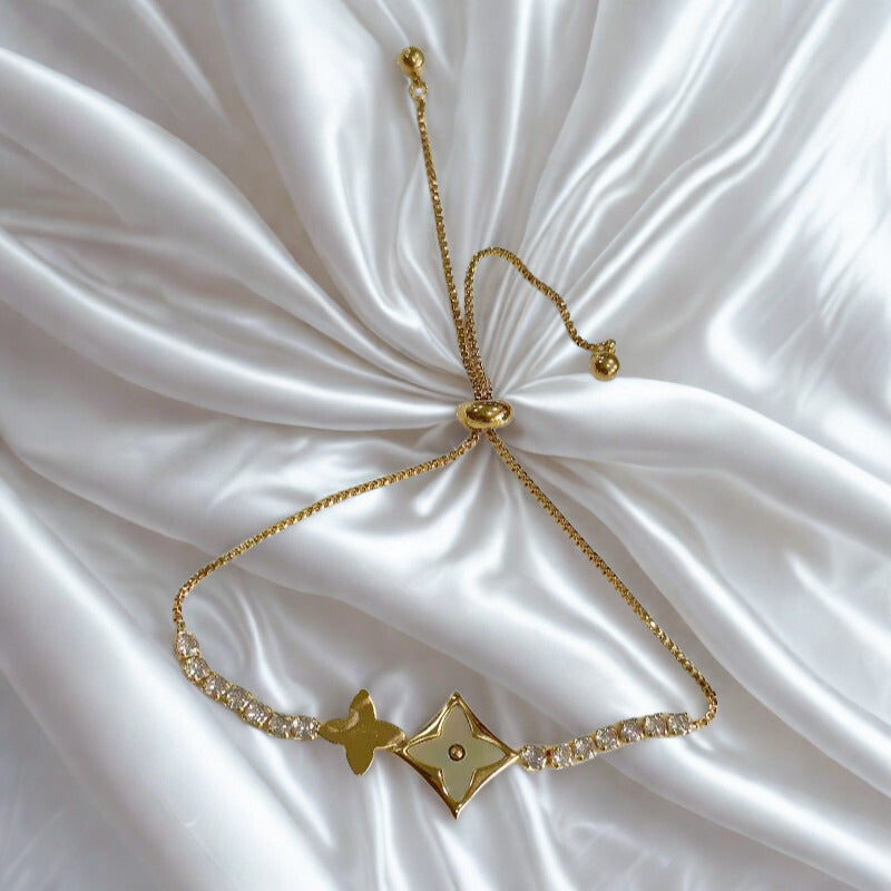 Golden Fleur Radiance Bracelet