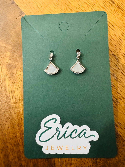 Mother-of-Pearl Drop Earrings