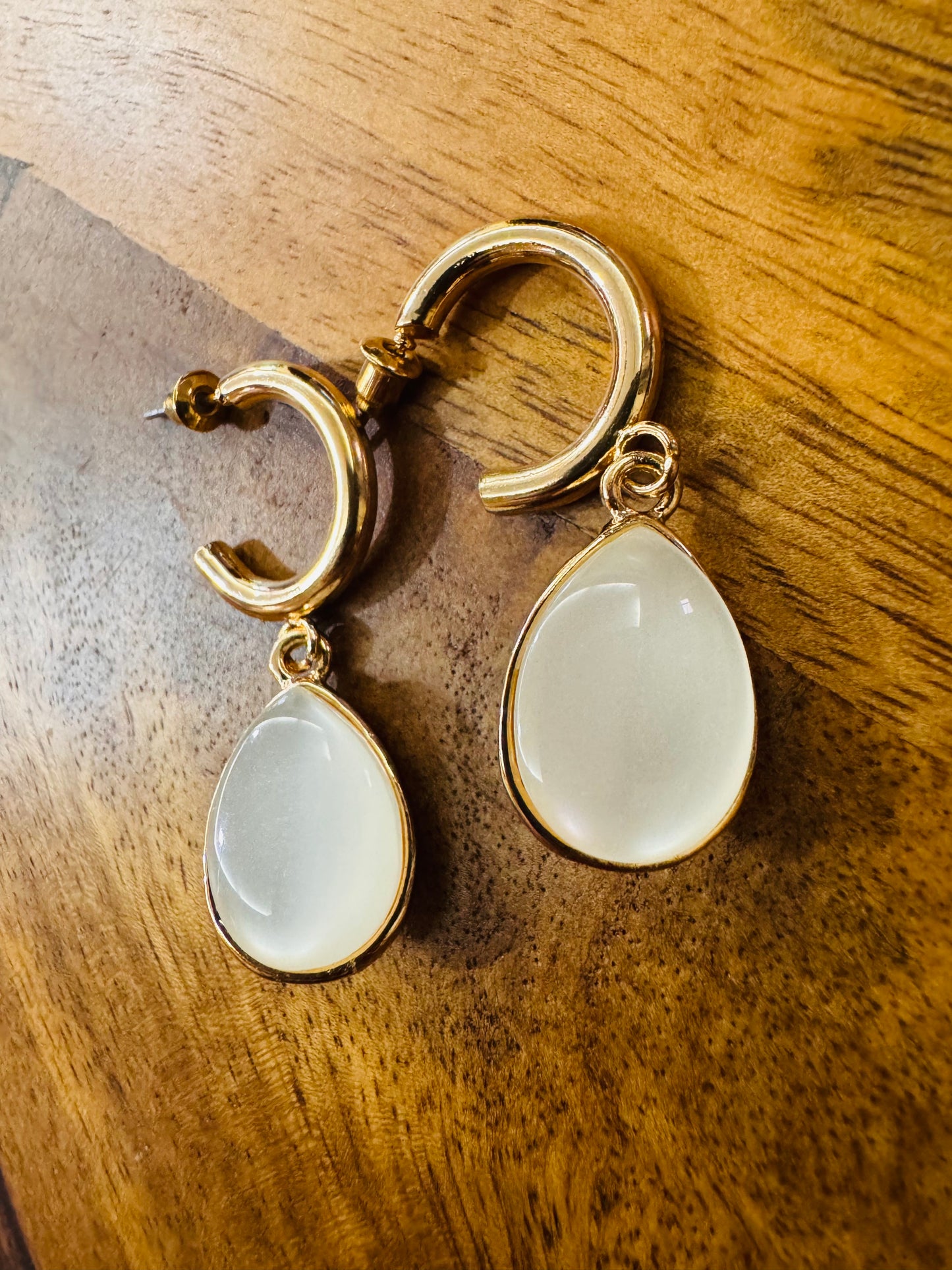 Teardrop Glimmer Earrings