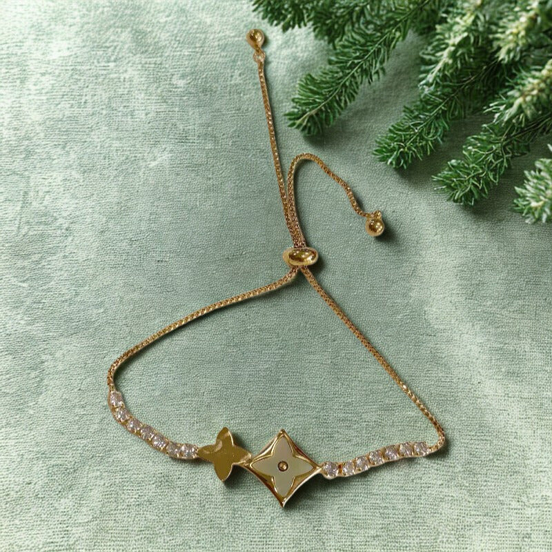 Golden Fleur Radiance Bracelet
