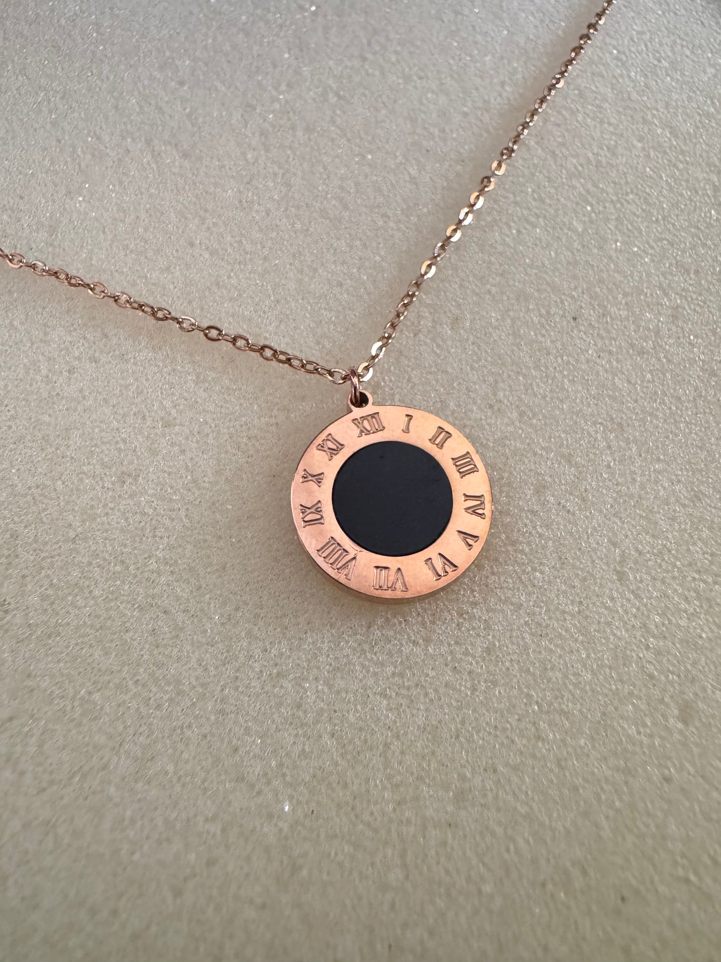 Midnight Roman Pendant