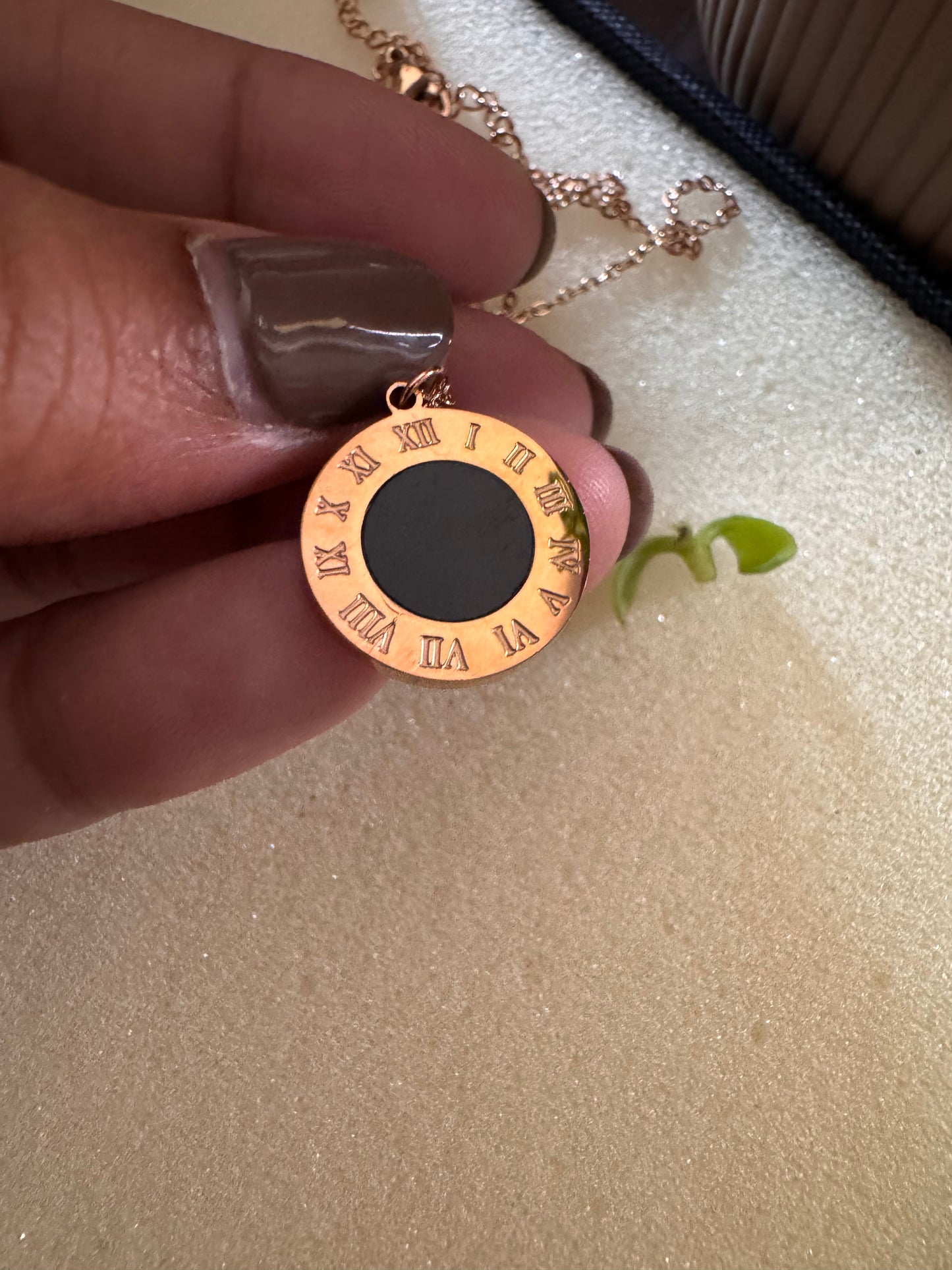 Midnight Roman Pendant