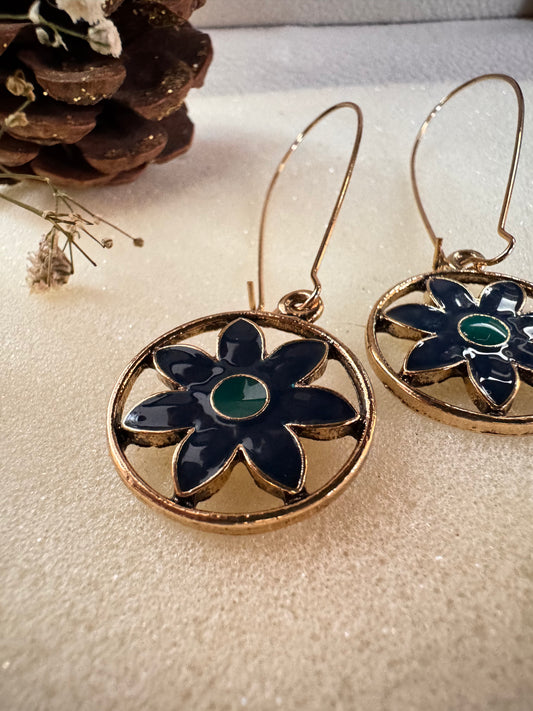 Imbali Antique Gold Danglers