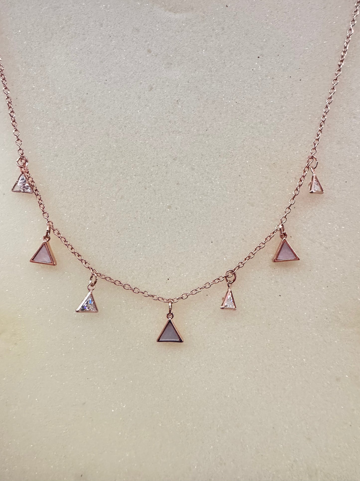 Triangle Whisper Necklace