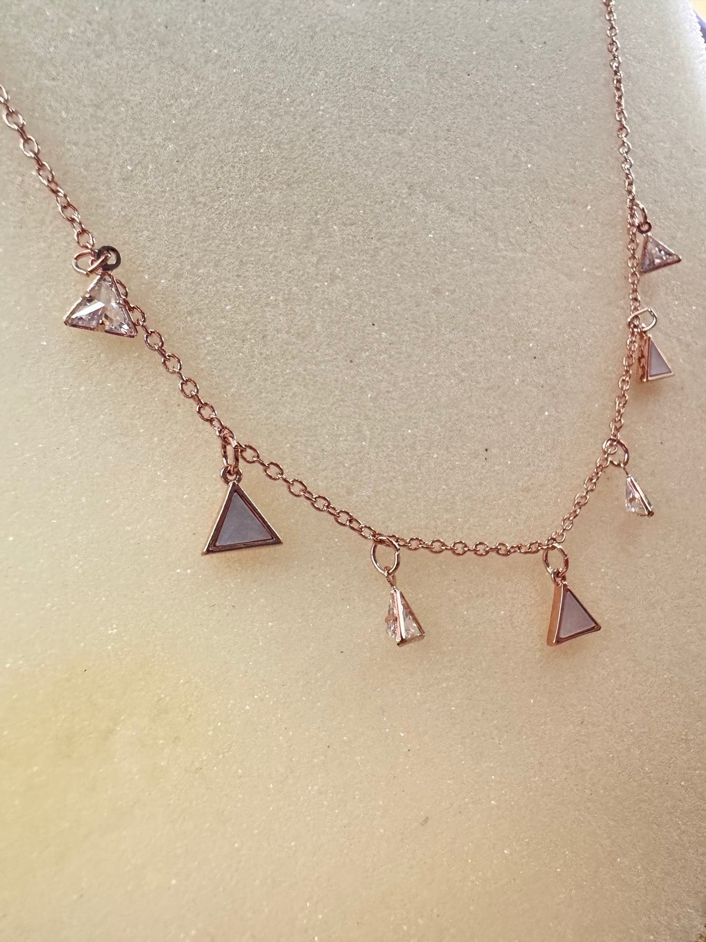 Triangle Whisper Necklace
