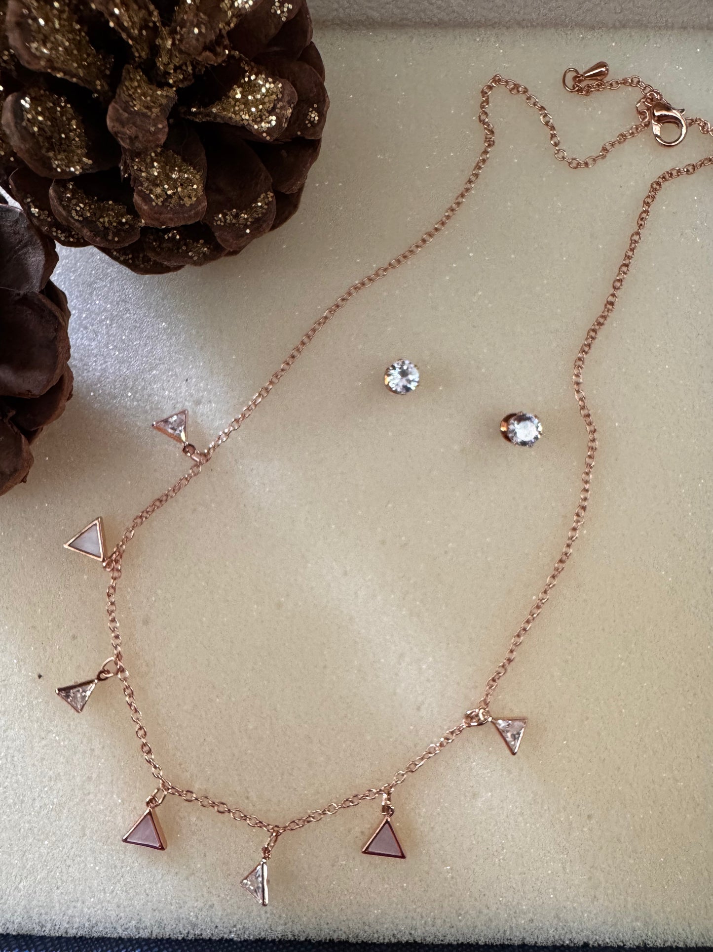 Triangle Whisper Necklace