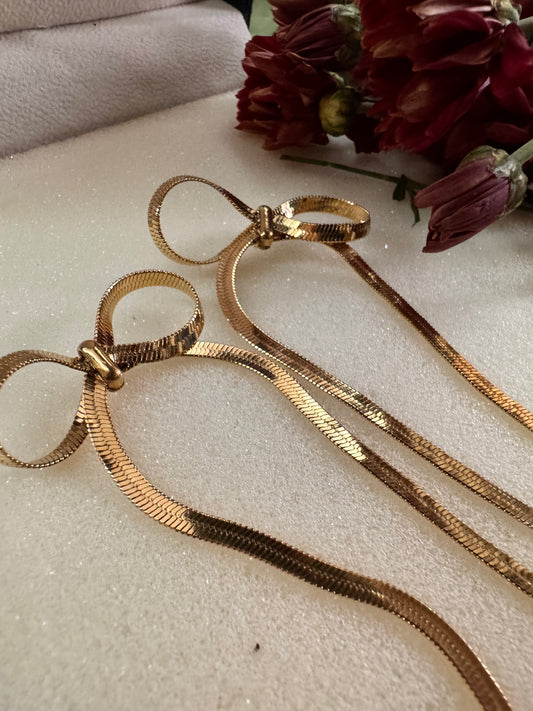 Belle Bow Earrings