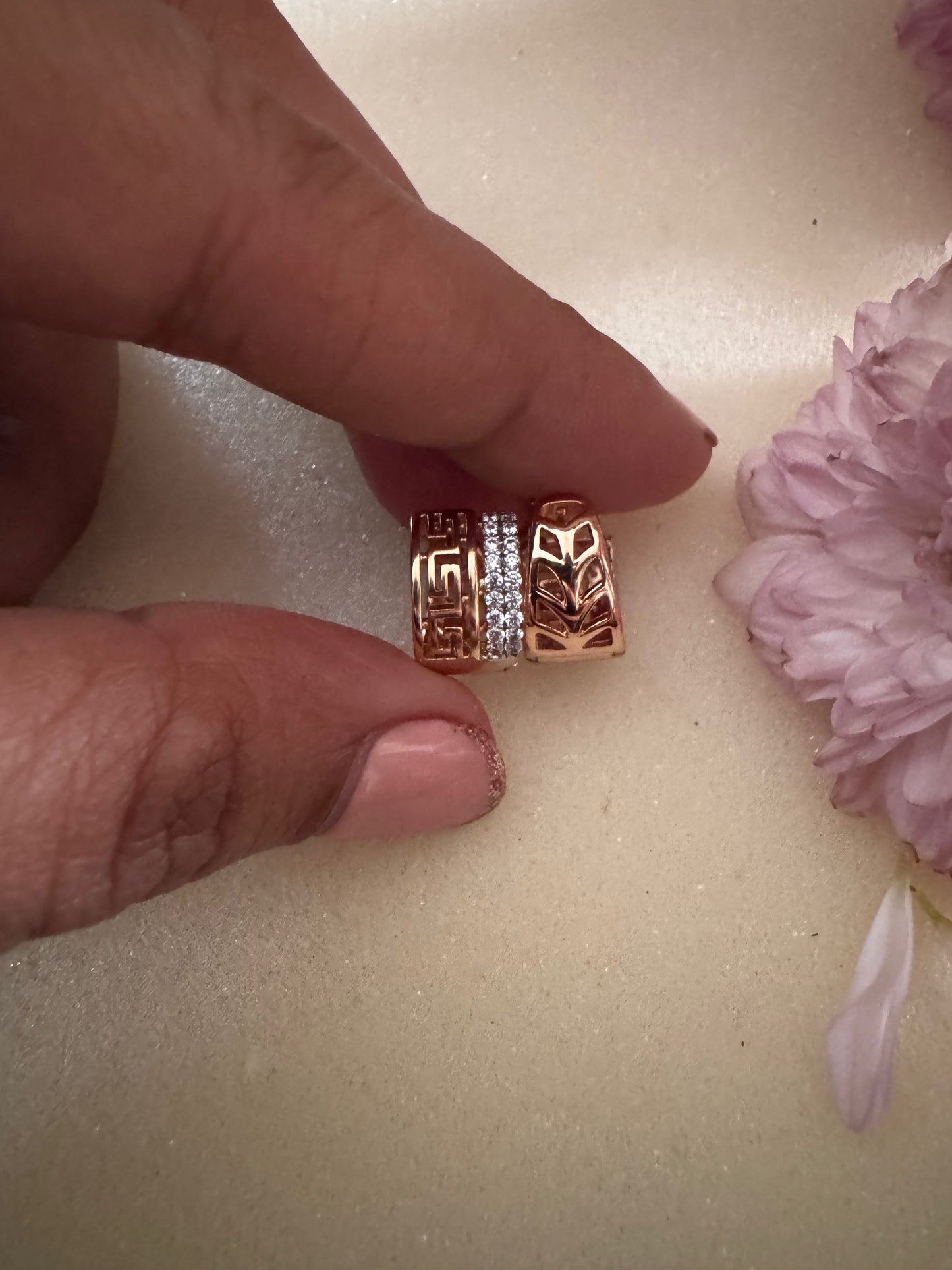 Athena Luxe Huggie Hoops