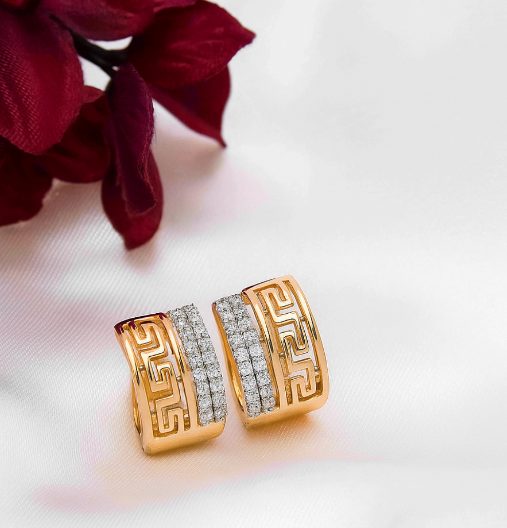 Athena Luxe Huggie Hoops