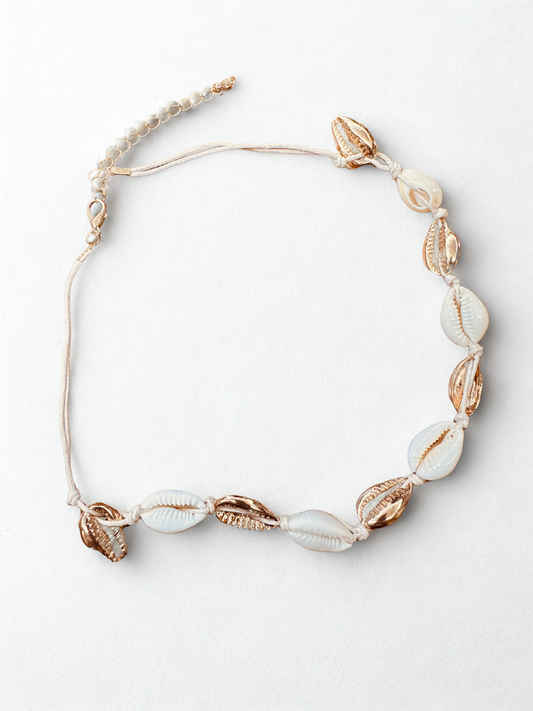Shoreline Cowrie Shell Necklace