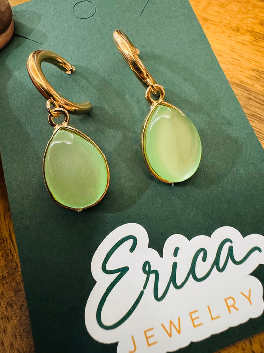 Teardrop Glimmer Earrings