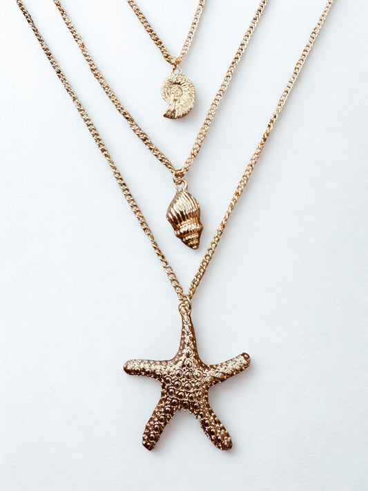 Coastal Charm Layered Necklace