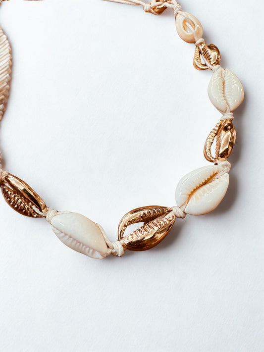 Shoreline Cowrie Shell Necklace