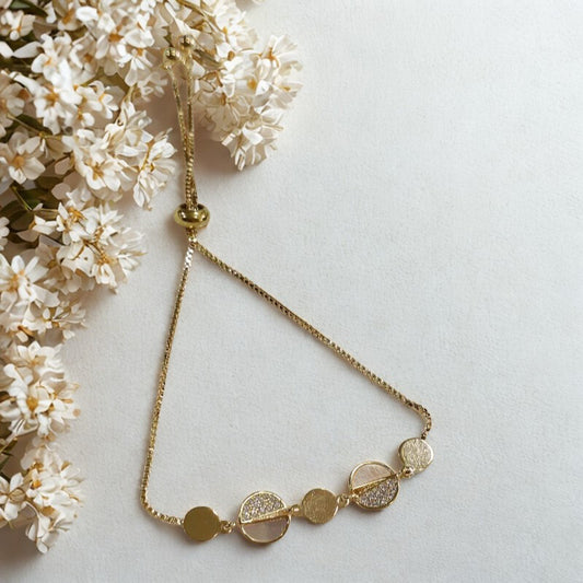 Lunar Phases Adjustable Bracelet