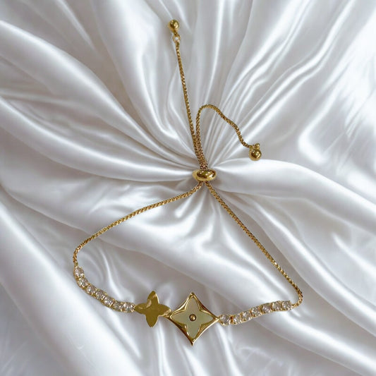 Golden Fleur Radiance Bracelet