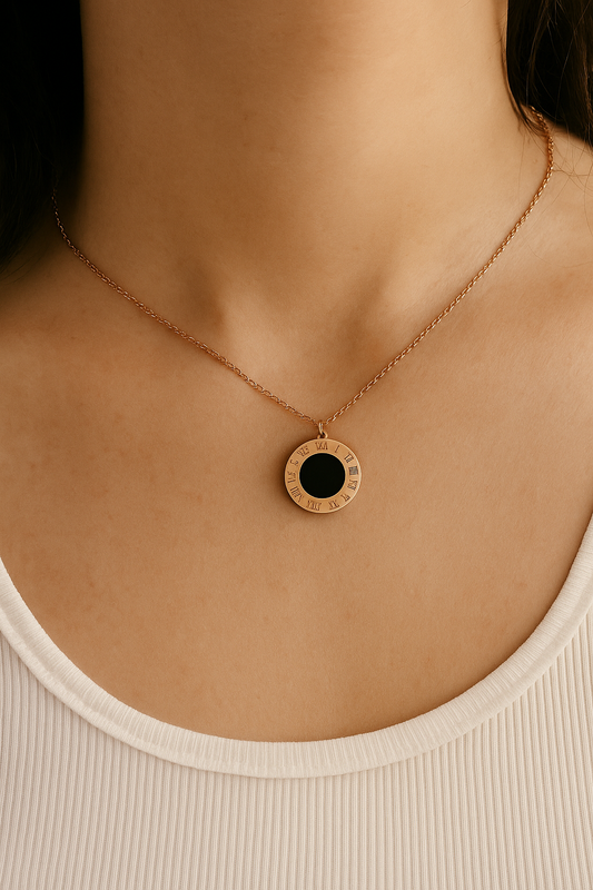 Midnight Roman Pendant