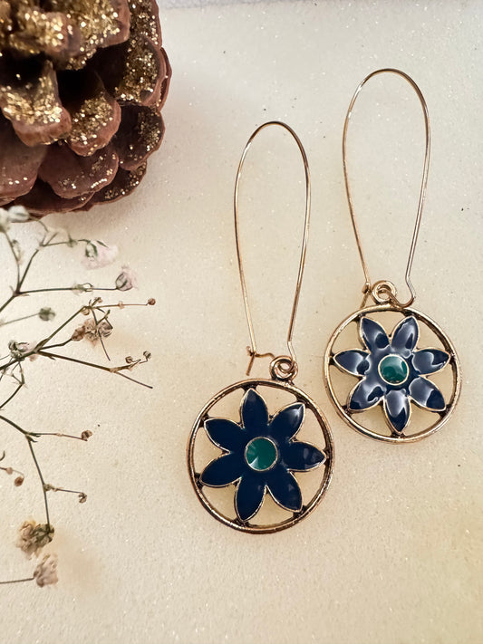 Imbali Antique Gold Danglers