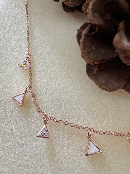 Triangle Whisper Necklace